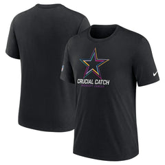 Dallas Cowboys 2024 NFL Crucial Catch T-Shirt Black