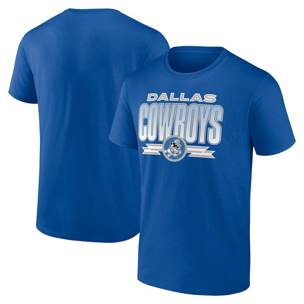 Dallas Cowboys Fading Out T-Shirt Royal