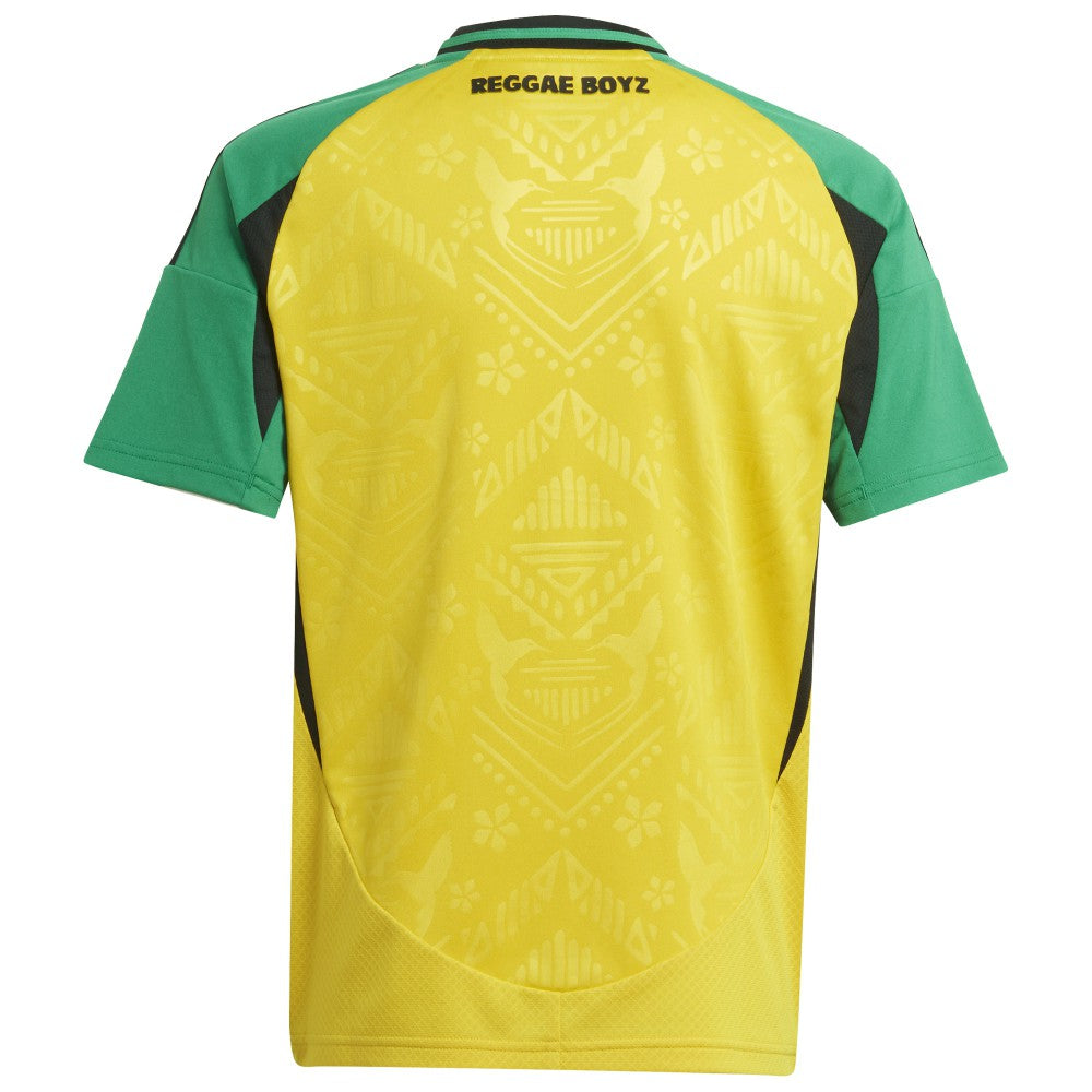 Jamaica National Team Youth 2024 Home Replica Jersey Yellow