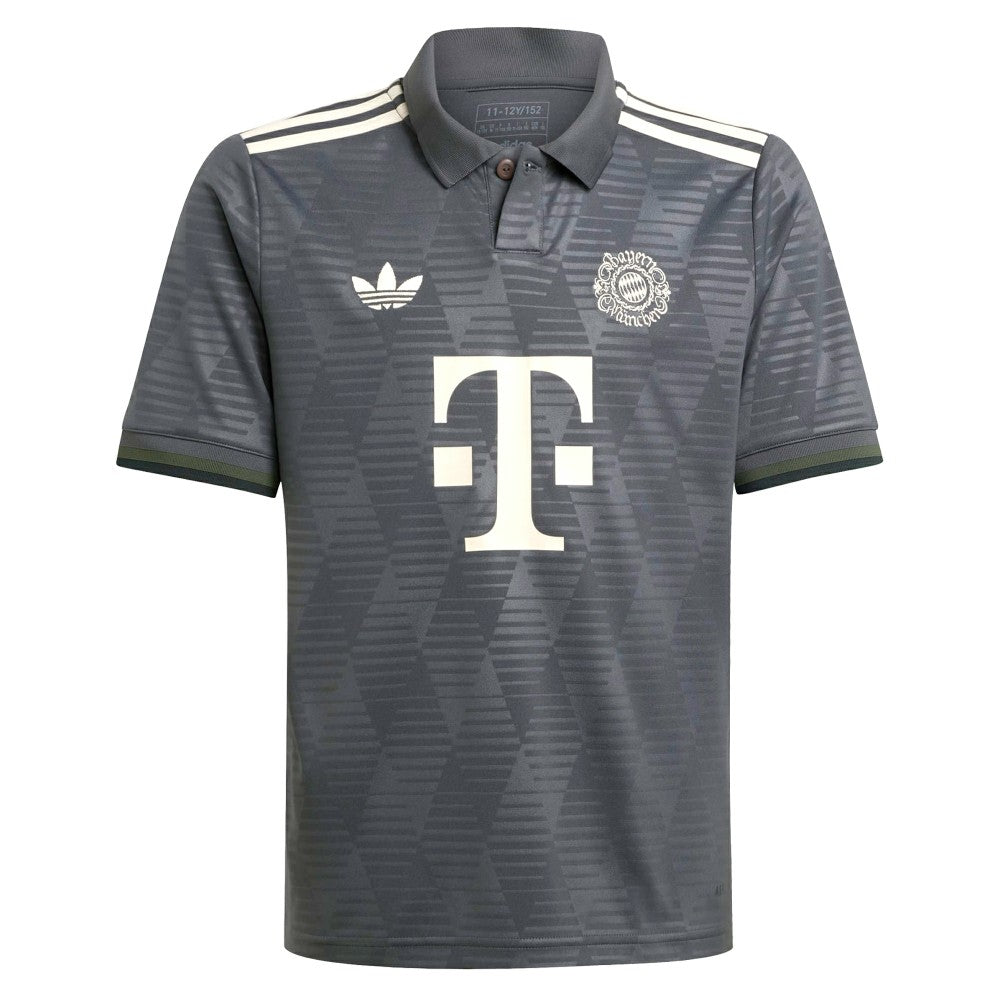Bayern Munich Youth 2024/25 Wiesn Replica Jersey Gray