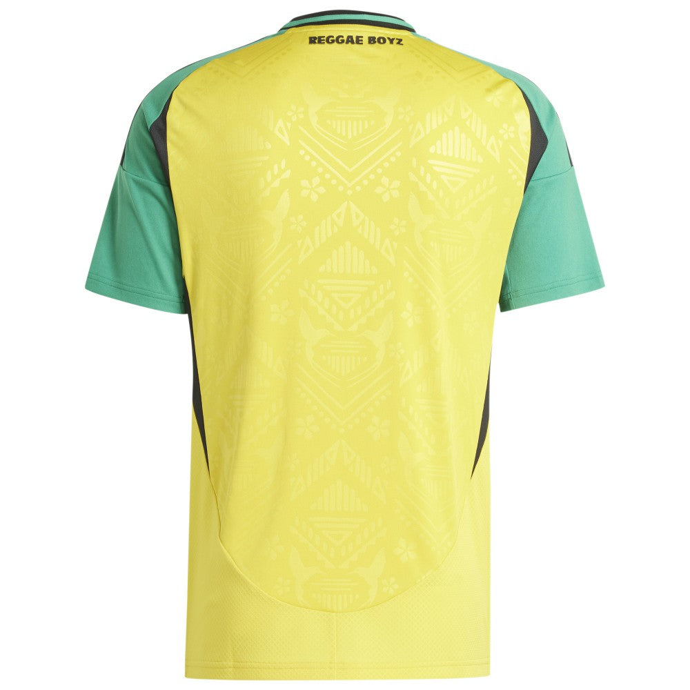 Jamaica National Team 2024 Home Replica Jersey Yellow