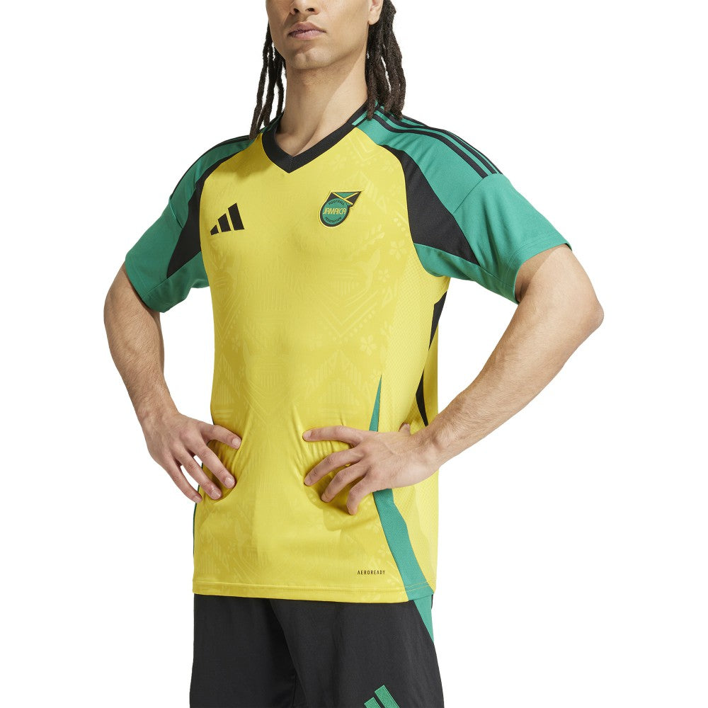 Jamaica National Team 2024 Home Replica Jersey Yellow