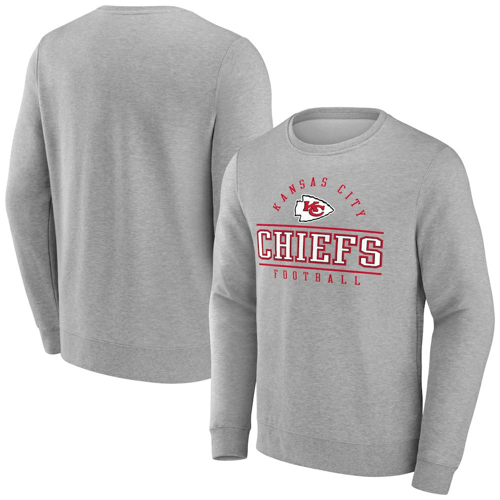 Kansas City Chiefs Extreme Tackle Sweatshirt Heather Gray