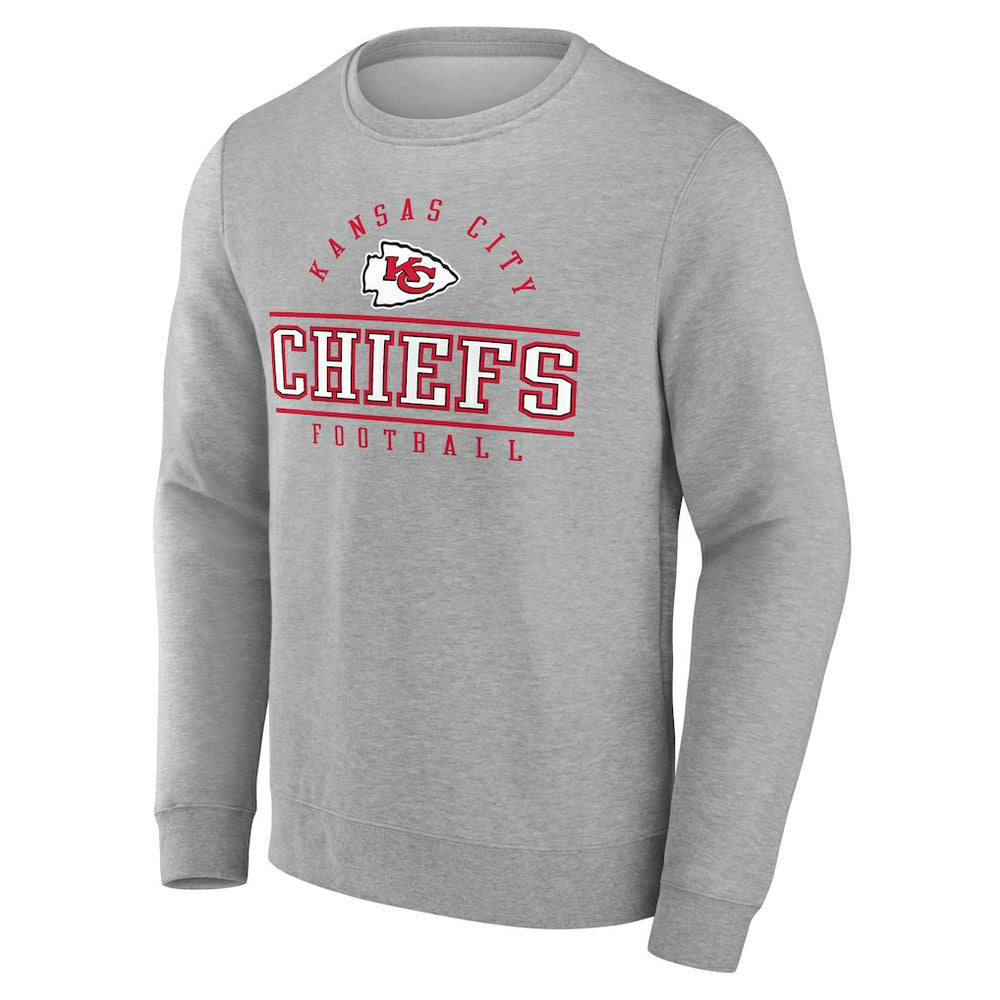 Kansas City Chiefs Extreme Tackle Sweatshirt Heather Gray
