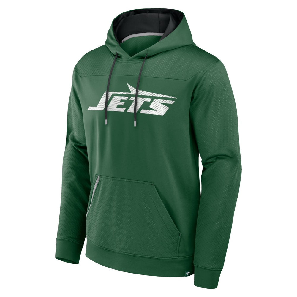 New York Jets Defender Pullover Hoodie Green