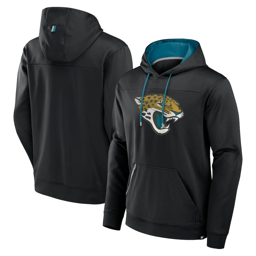 Jacksonville Jaguars Defender Pullover Hoodie Black