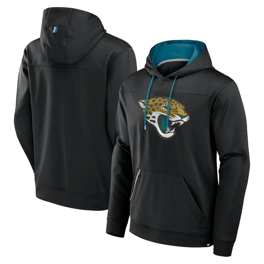 Jacksonville Jaguars Defender Pullover Hoodie Black