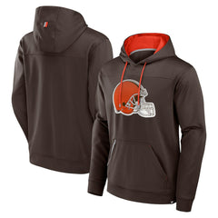 Cleveland Browns Defender Pullover Hoodie Brown