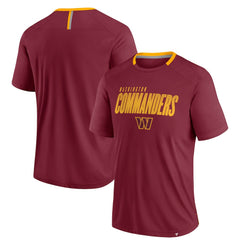 Washington Commanders Defender Fade Slant T-Shirt Burgundy