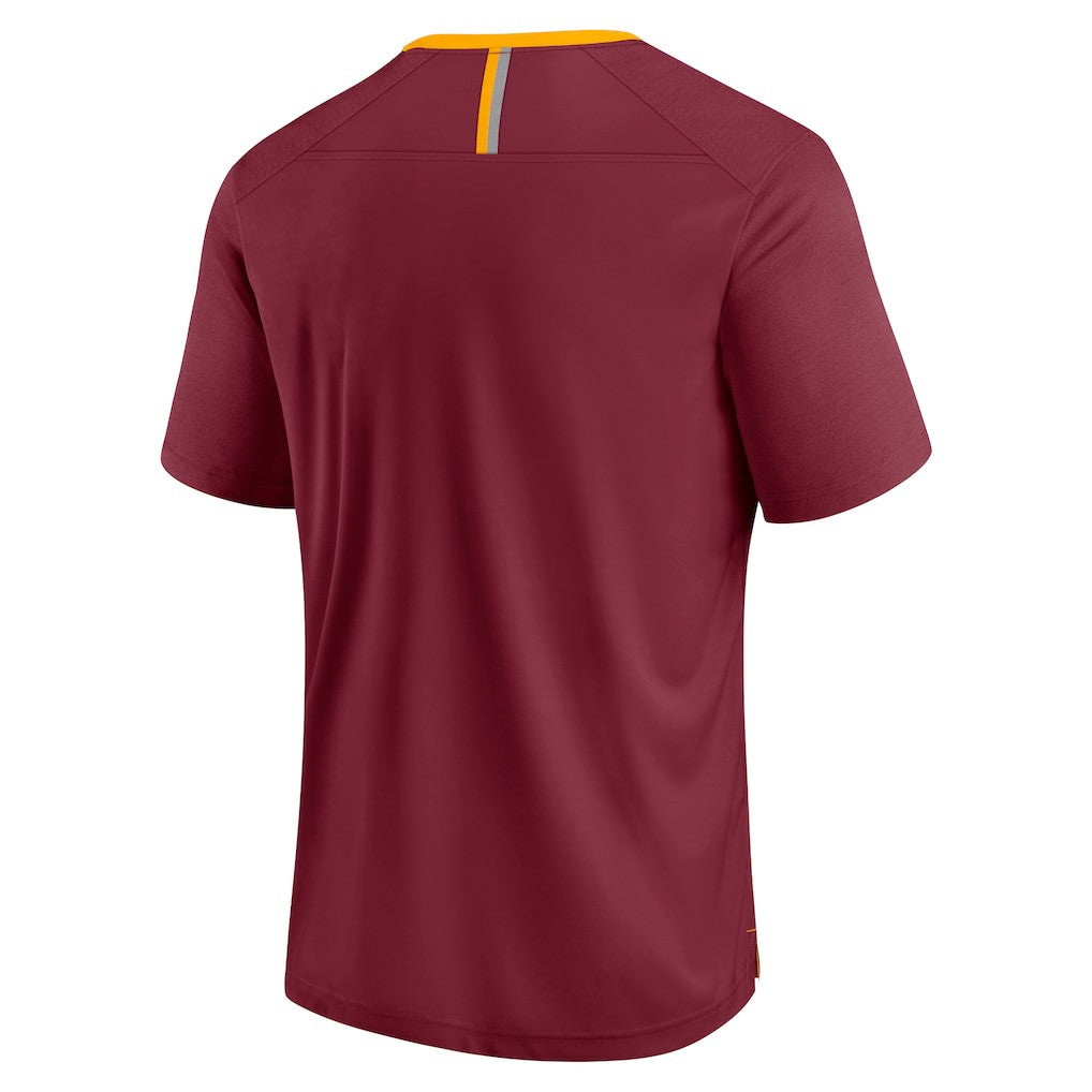 Washington Commanders Defender Fade Slant T-Shirt Burgundy