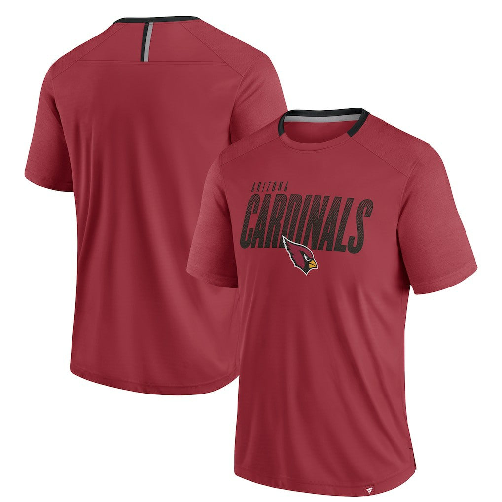 Arizona Cardinals Defender Fade Slant T-Shirt Cardinal