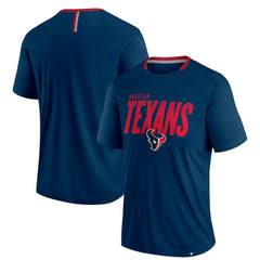 Houston Texans Defender Fade Slant T-Shirt Navy