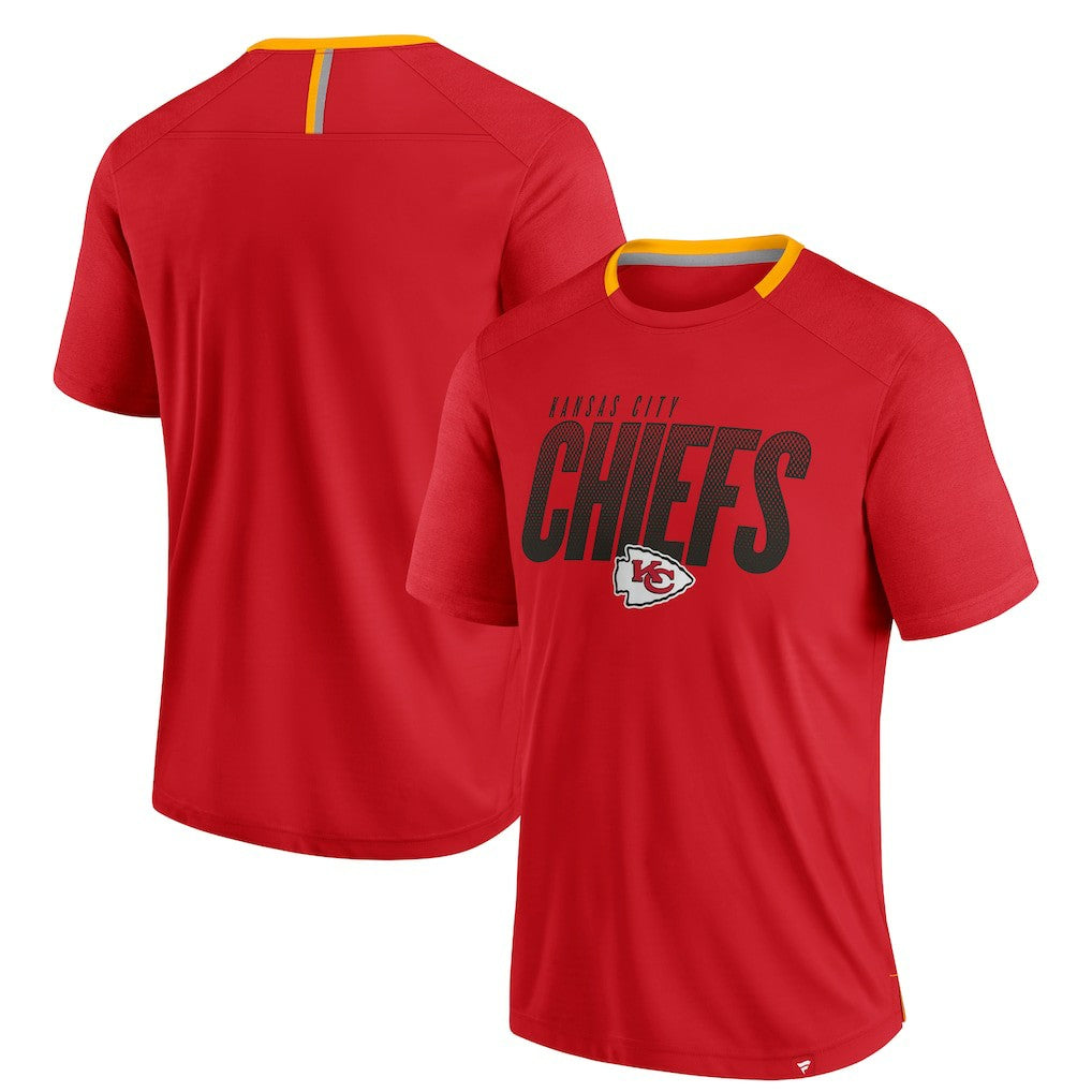 Kansas City Chiefs Defender Fade Slant T-Shirt Red