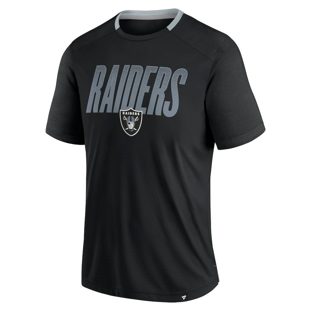 Las Vegas Raiders Defender Fade Slant T-Shirt Black
