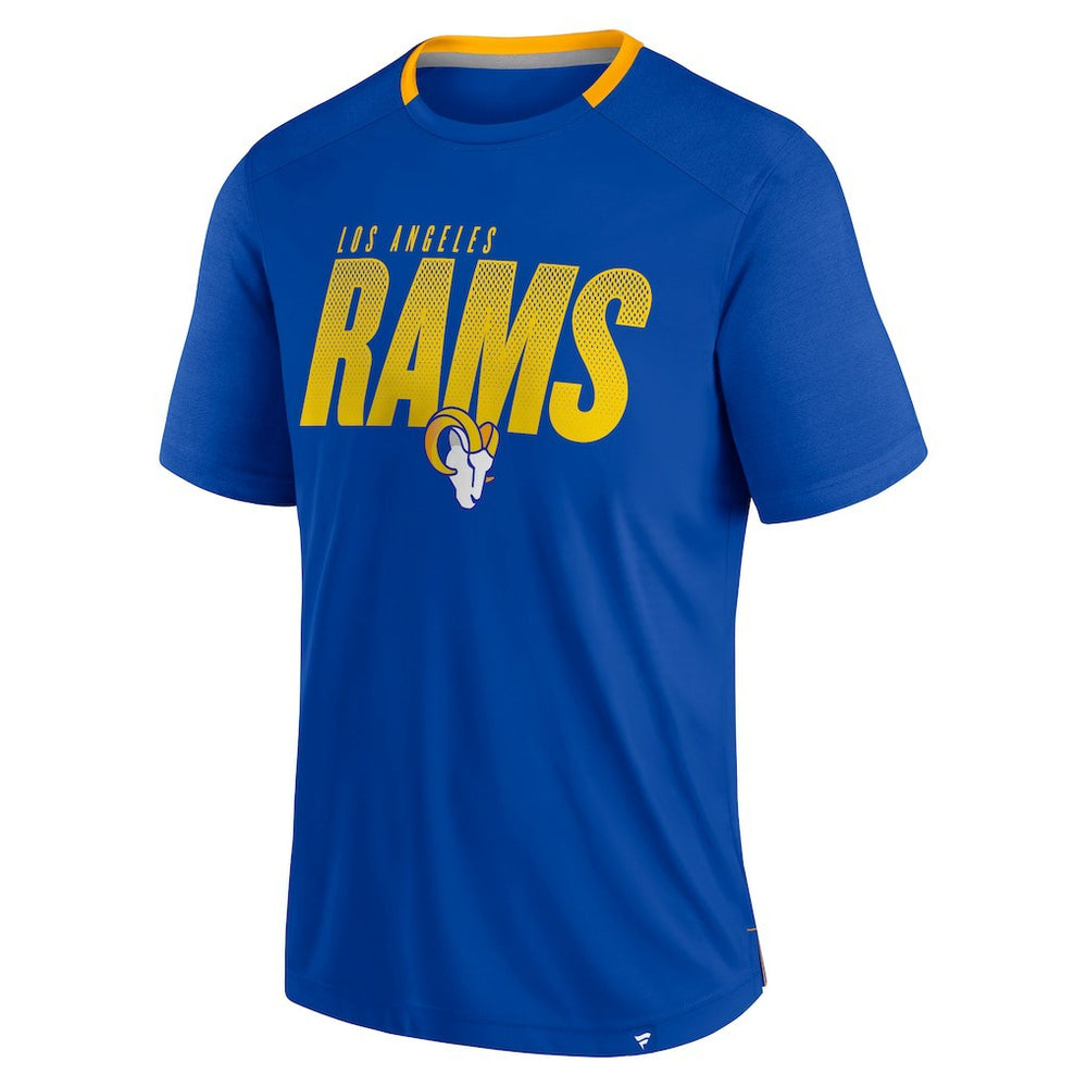 Los Angeles Rams Defender Fade Slant T-Shirt Royal