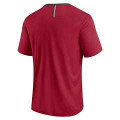 Tampa Bay Buccaneers Defender Fade Slant T-Shirt Red