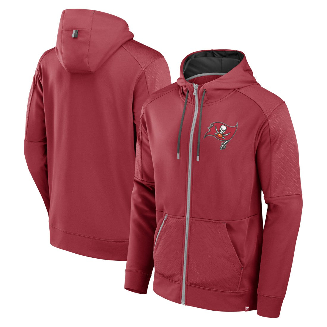 Tampa Bay Buccaneers Defender Full-Zip Hoodie Red