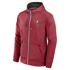 Tampa Bay Buccaneers Defender Full-Zip Hoodie Red