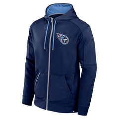 Tennessee Titans Defender Full-Zip Hoodie Navy