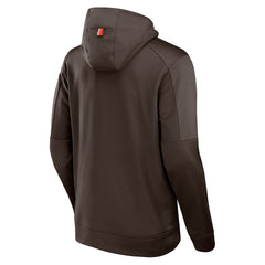 Cleveland Browns Defender Full-Zip Hoodie Brown