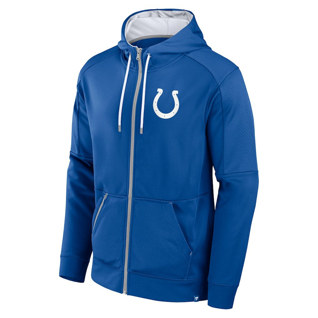 Indianapolis Colts Defender Full-Zip Hoodie Royal