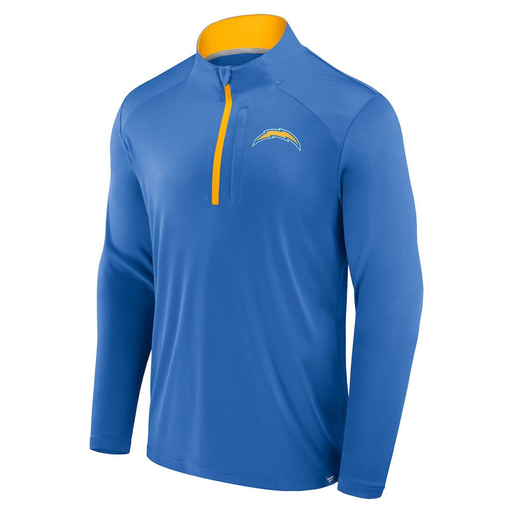 Los Angeles Chargers Defender Long Sleeve Quarter-Zip Jacket Powder Blue
