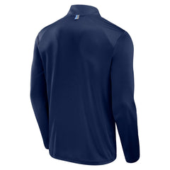 Tennessee Titans Defender Long Sleeve Quarter-Zip Jacket Navy