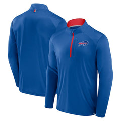 Buffalo Bills Defender Long Sleeve Quarter-Zip Jacket Royal