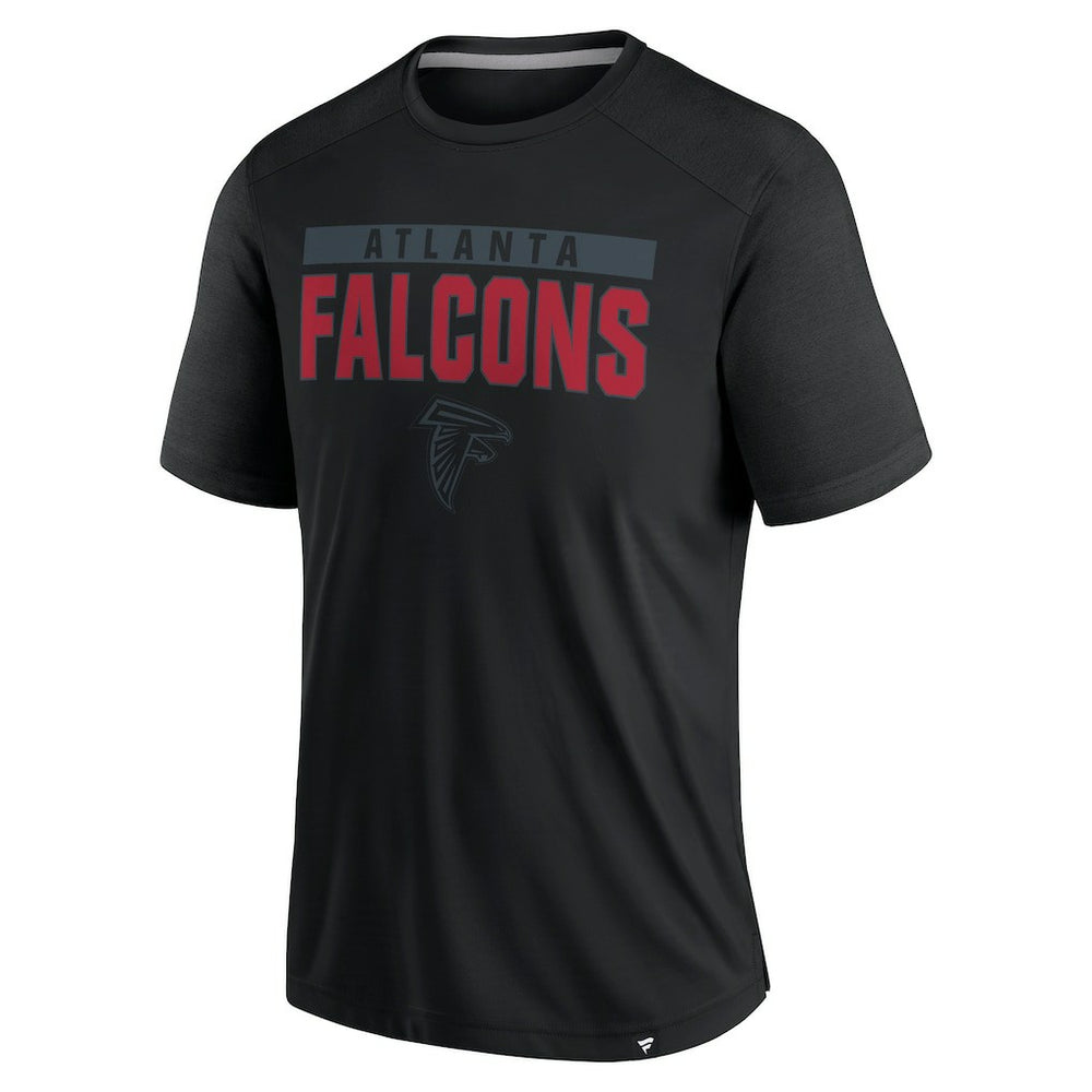 Atlanta Falcons Defender Blackout T-Shirt Black