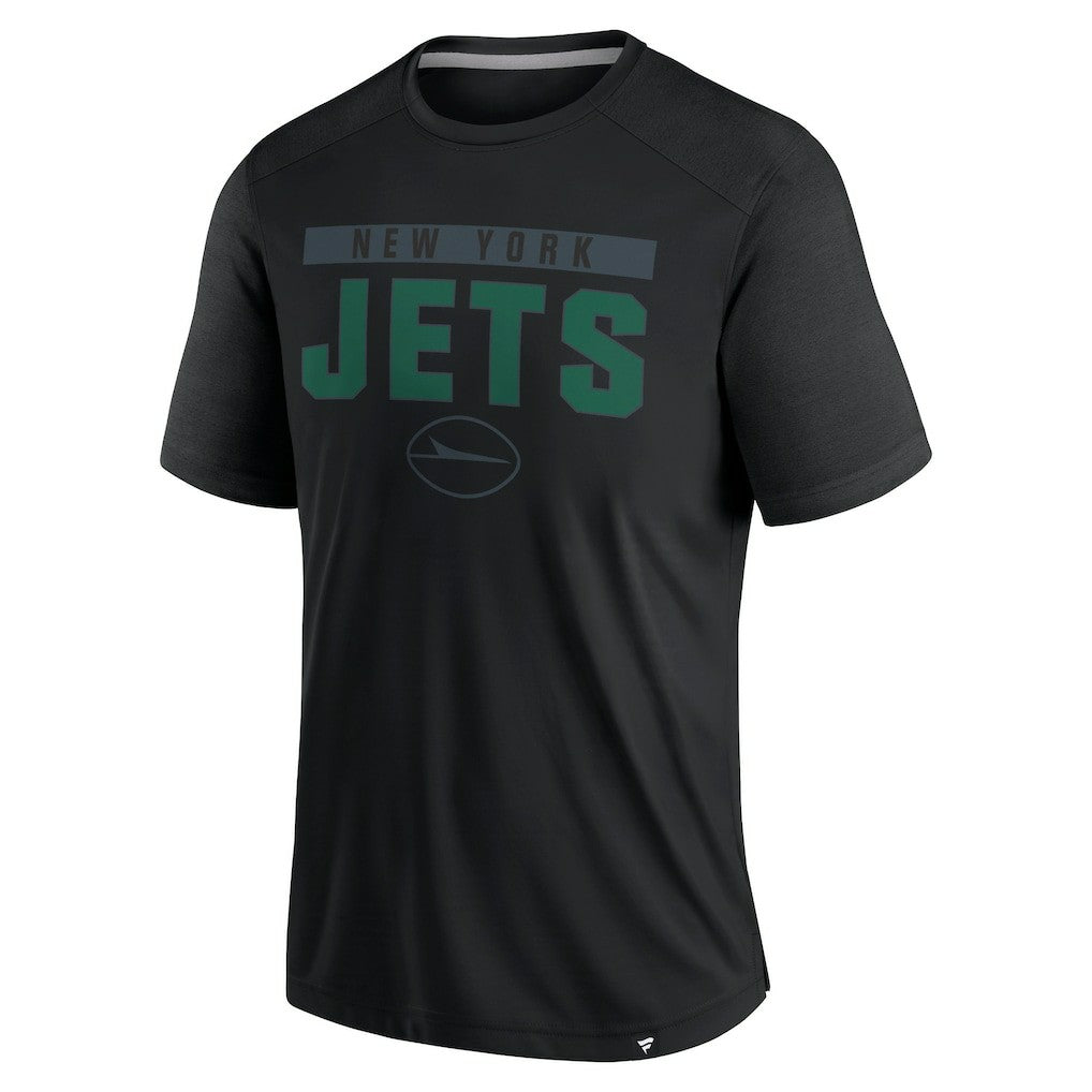 New York Jets Defender Blackout T-Shirt Black