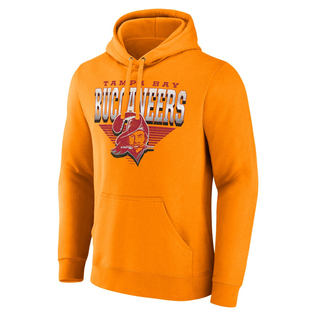 Tampa Bay Buccaneers Geometric Chrome Pullover Hoodie Red