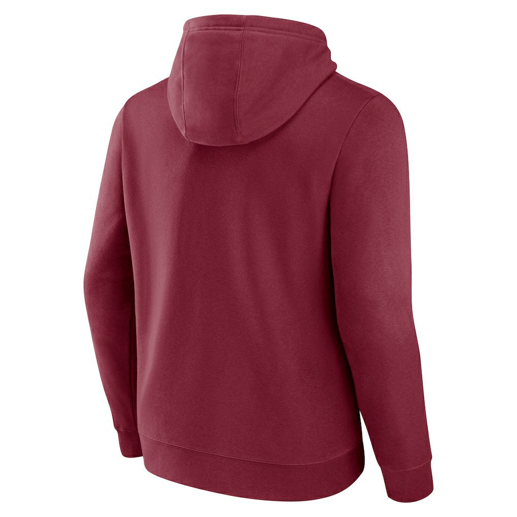 Arizona Cardinals Geometric Chrome Pullover Hoodie Cardinal