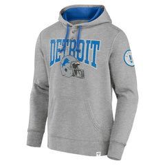 Detroit Lions Label Maker Pullover Hoodie Blue