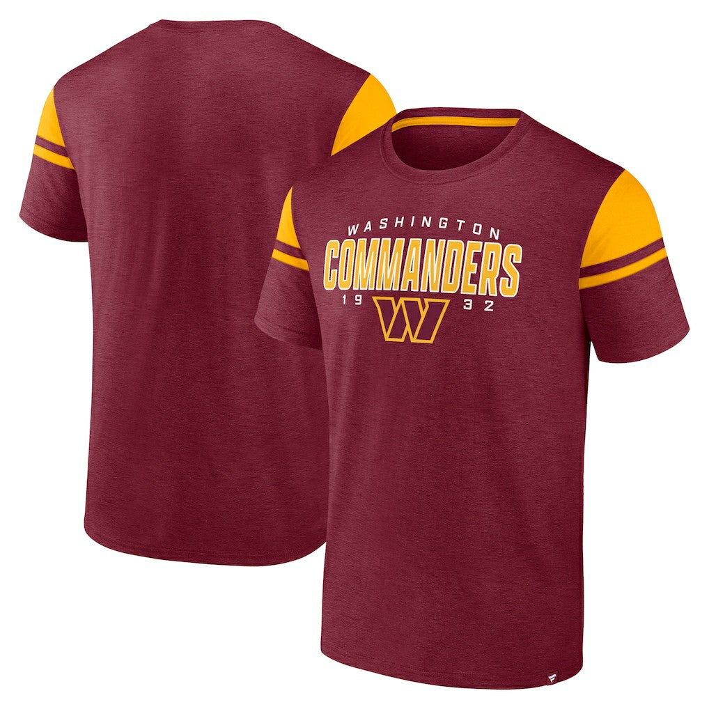 Washington Commanders Old School Play Slub T-Shirt Burgundy