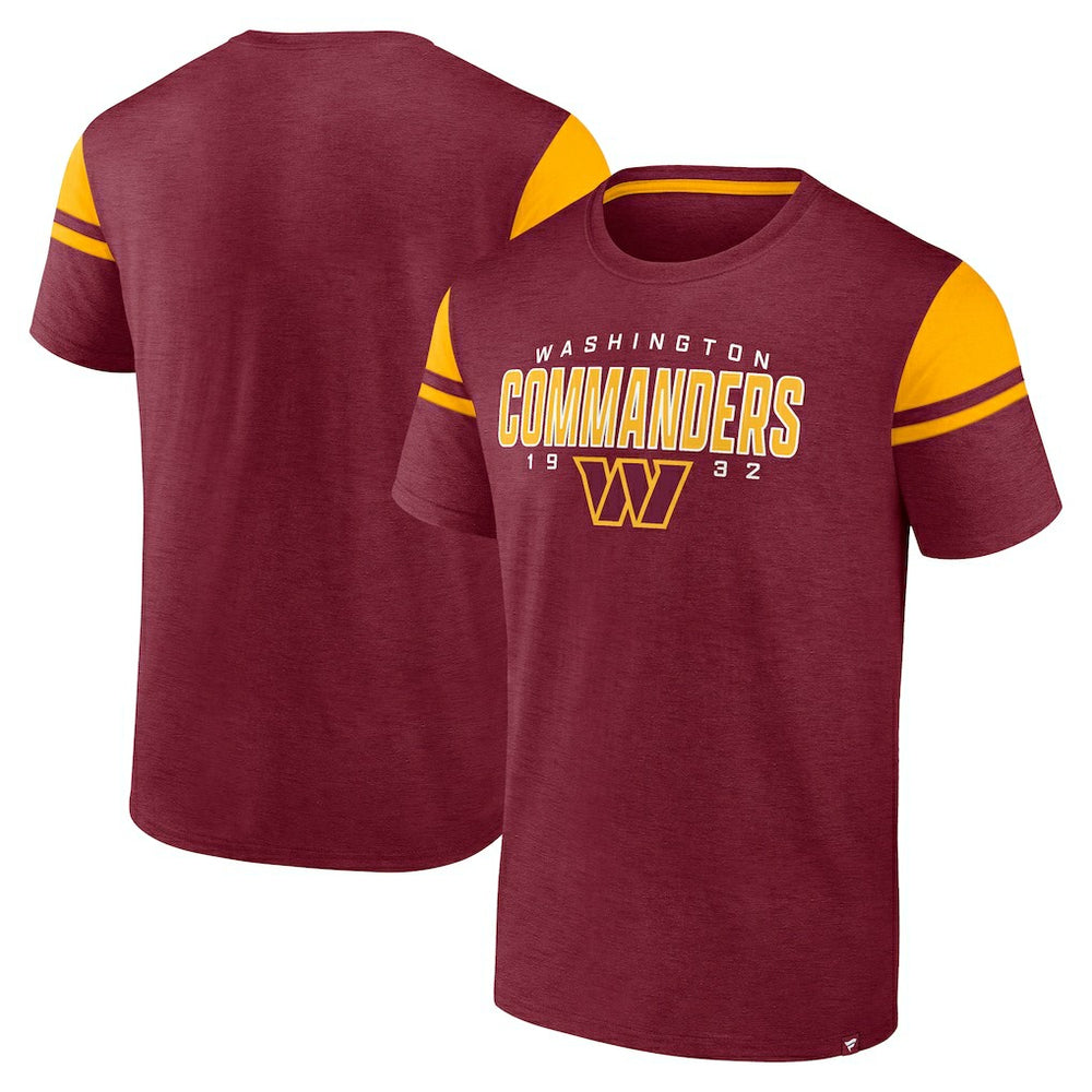 Washington Commanders Old School Play Slub T-Shirt Burgundy