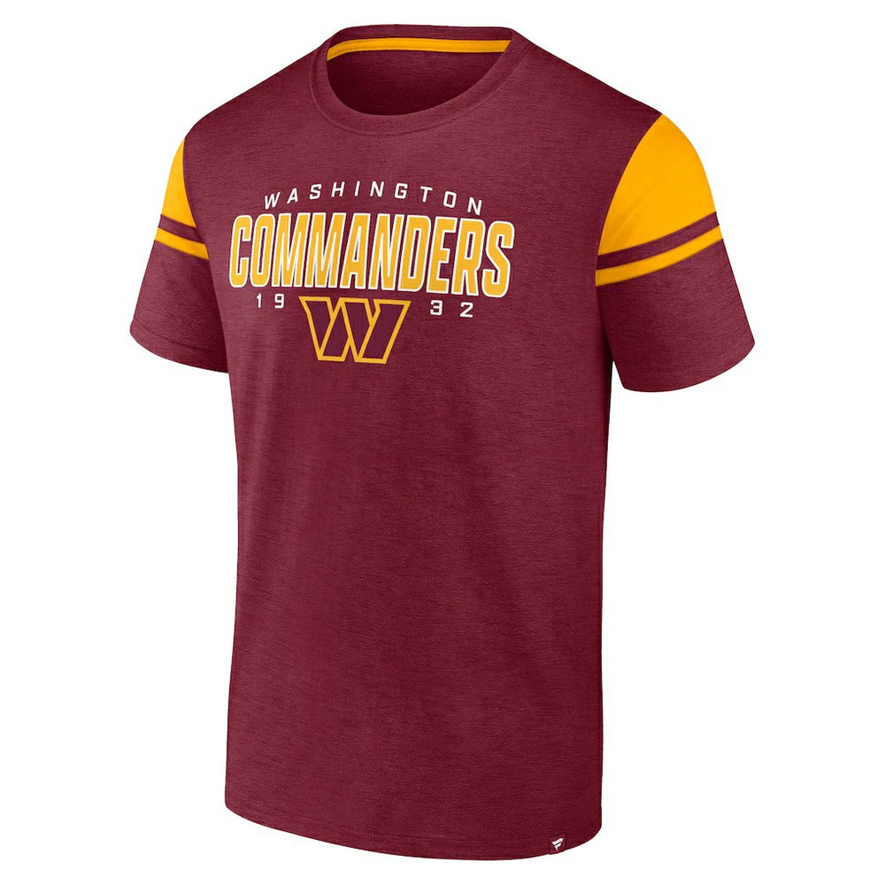 Washington Commanders Old School Play Slub T-Shirt Burgundy