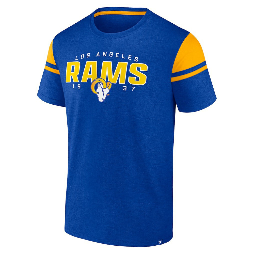 Los Angeles Rams Old School Play Slub T-Shirt Royal