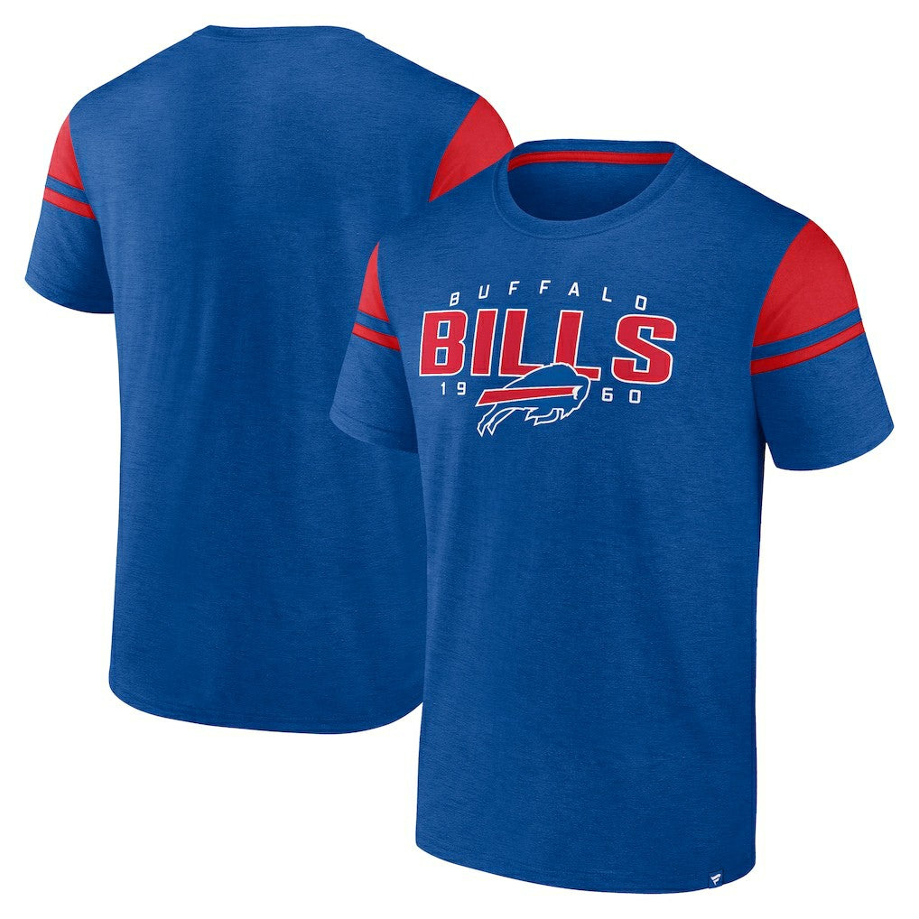 Buffalo Bills Old School Play Slub T-Shirt Royal