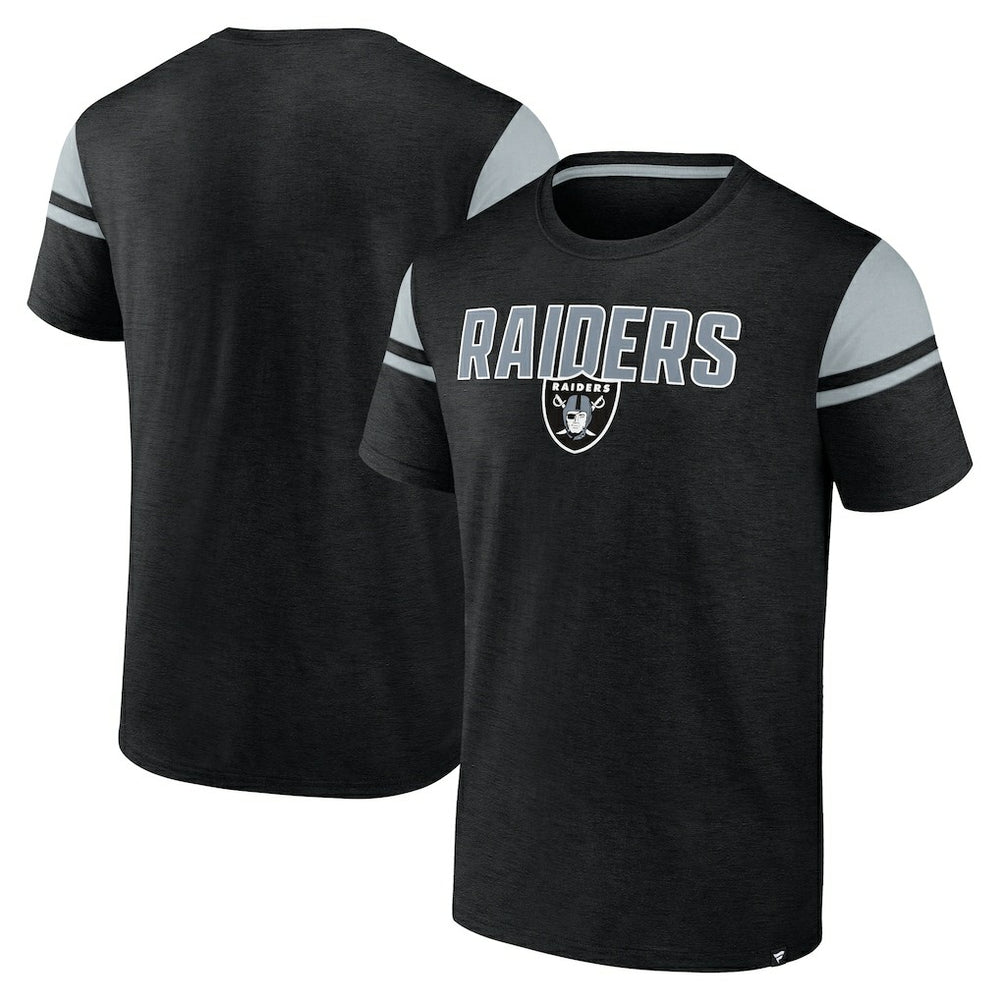 Las Vegas Raiders Old School Play Slub T-Shirt Black