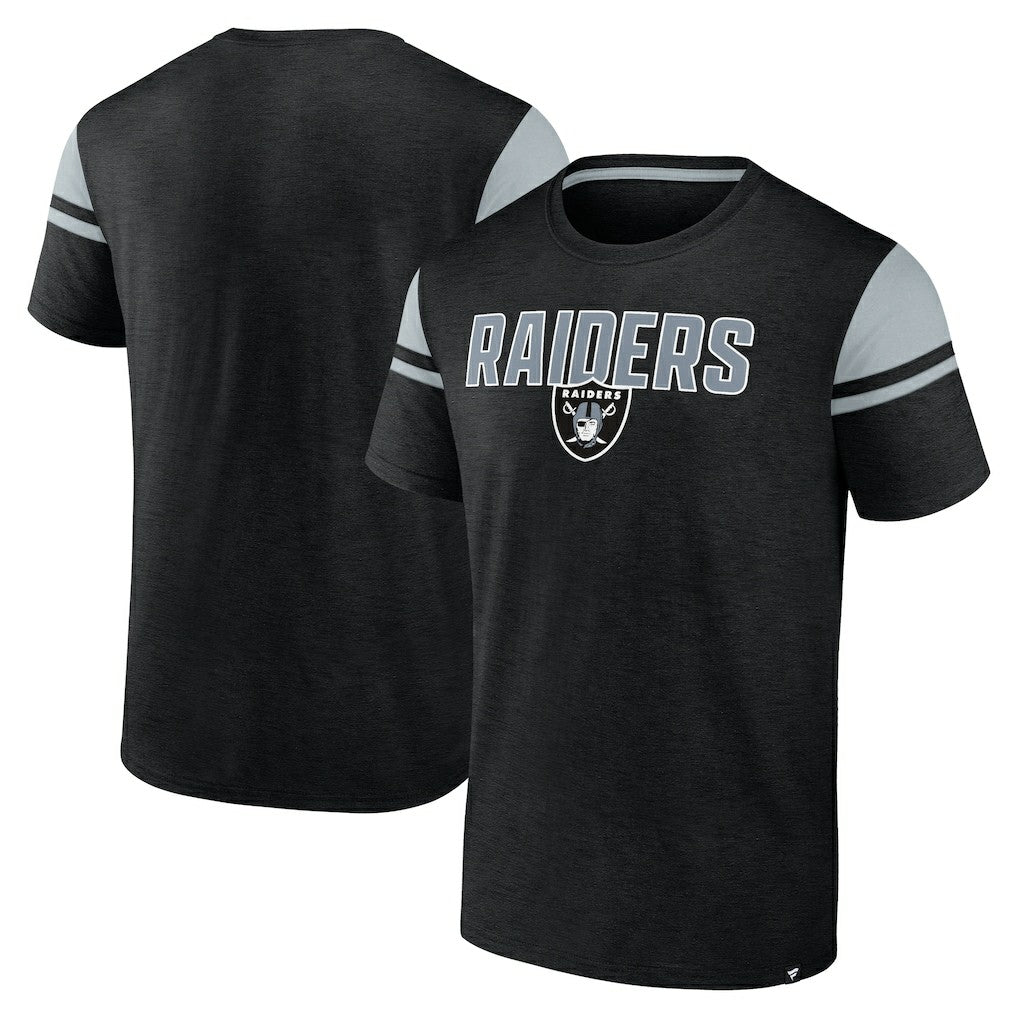Las Vegas Raiders Old School Play Slub T-Shirt Black