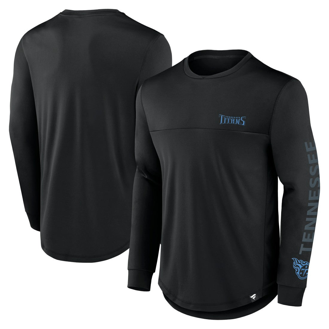 Tennessee Titans Blackout Long Sleeve T-Shirt Black