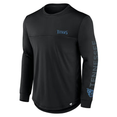 Tennessee Titans Blackout Long Sleeve T-Shirt Black