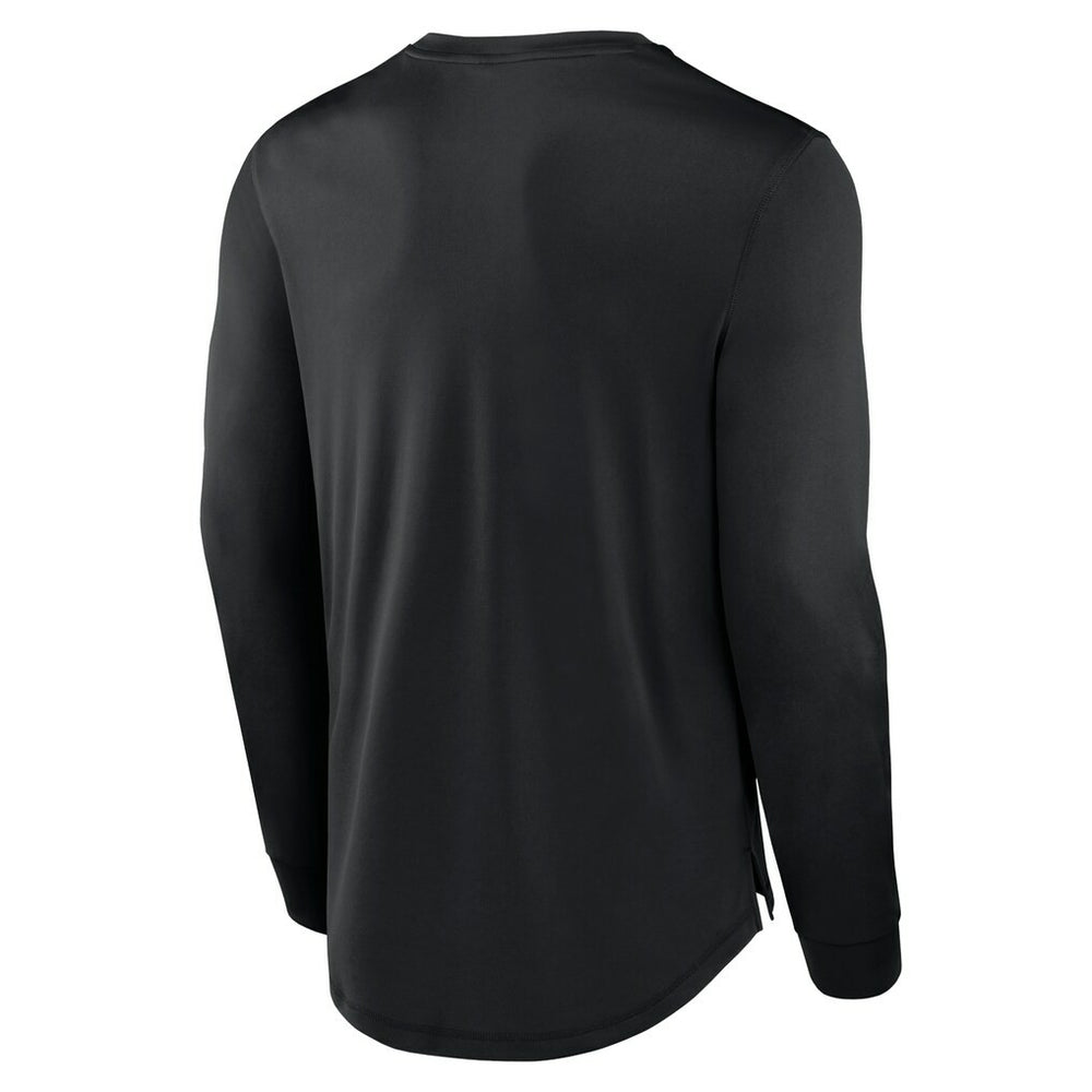 Cleveland Browns Blackout Long Sleeve T-Shirt Black