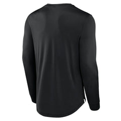 Cleveland Browns Blackout Long Sleeve T-Shirt Black