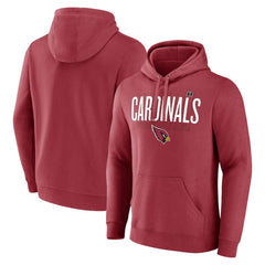 Arizona Cardinals Pylon Outline Pullover Hoodie Cardinal