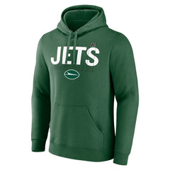 New York Jets Pylon Outline Pullover Hoodie Green