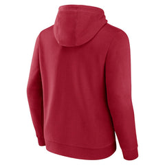 San Francisco 49ers Pylon Outline Pullover Hoodie Scarlet