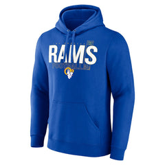 Los Angeles Rams Pylon Outline Pullover Hoodie Royal