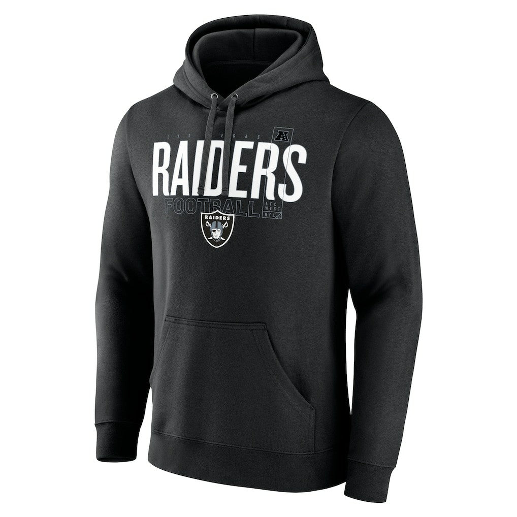 Las Vegas Raiders Pylon Outline Pullover Hoodie Black