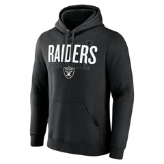 Las Vegas Raiders Pylon Outline Pullover Hoodie Black